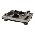 thumbnail image 1 of Crosley C100A-SI Belt-Drive Turntable with S-Shaped Tone Arm with Adjustable Counterweight, Silver, 1 of 6