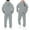 t#664Grey2207, variant on CAIVO Kids Outfit Sets Fashion Letter Print Outfits Tracksuits Sweatsuit Long Sleeve Sweatshirt Tops Hoodie Trousers Pant Sets Girls Comfortable Casual Two Piece Toddler Fashionable Clothes Sets
