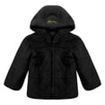 thumbnail image 4 of ZDHoor Girls Zip Up Winter Warm Hooded Coats Fur Fleece Jacket Hoodies Sweatshirt Outwear Black 12, 4 of 6