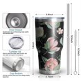 thumbnail image 6 of 30oz Pioneer Flower Tumblers Stainless Steel Tumbler with Lid and Straw,Vacuum Insulated Double Wall Travel Tumbler Cups Mug with Cleaning Brush for Coffee,Tea, 6 of 7