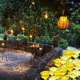 thumbnail image 2 of Luces solares de flores para jardín, flores LED con energía solar para exteriores, luces LED, luz solar LED, eficiencia óptima, 2 of 8