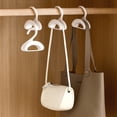 thumbnail image 1 of Todaioua Purse Hanger Hook Bag Rack Holder - Handbag Hanger Organizer Storage - Over The Closet Rod Hanger for Storing and Organizing Purses | Backpacks |Satchels | Crossovers | Handbags | Tote, 1 of 6