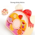 thumbnail image 4 of Juguete Duradero Para Pastel, Juego De Simulación De Pastel De Cumpleaños, Juguete De Plástico Para Pastel, Juguetes Atractivos Para Pastel De Frutas Diy Con Velas Monstrate FN002794-00, 4 of 6