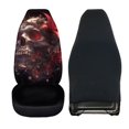 thumbnail image 2 of Uourmeti Skull Rose Design Car Seat Cover Soft Durable Front Car Seat Cover, Breathable Stretchy Compatible with Automobile Truck Cars, 2 of 6