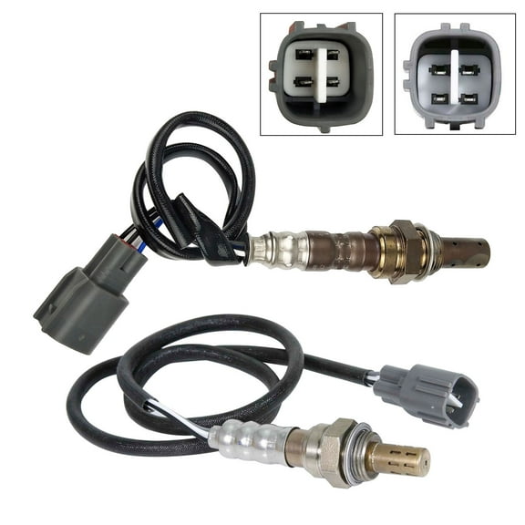 Maxfavor 2Pcs O2 Oxygen Sensor for 2001-2003 Toyota Rav4 2.0L Base 4-Door Left Upstream   Downstream