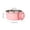 Pink, variant on Stainless Steel Hanging Dog Bowl for Crates, 2-in-1 Removable Anti-Tip Pet Food Water Feeder for Dogs Cats, Gray