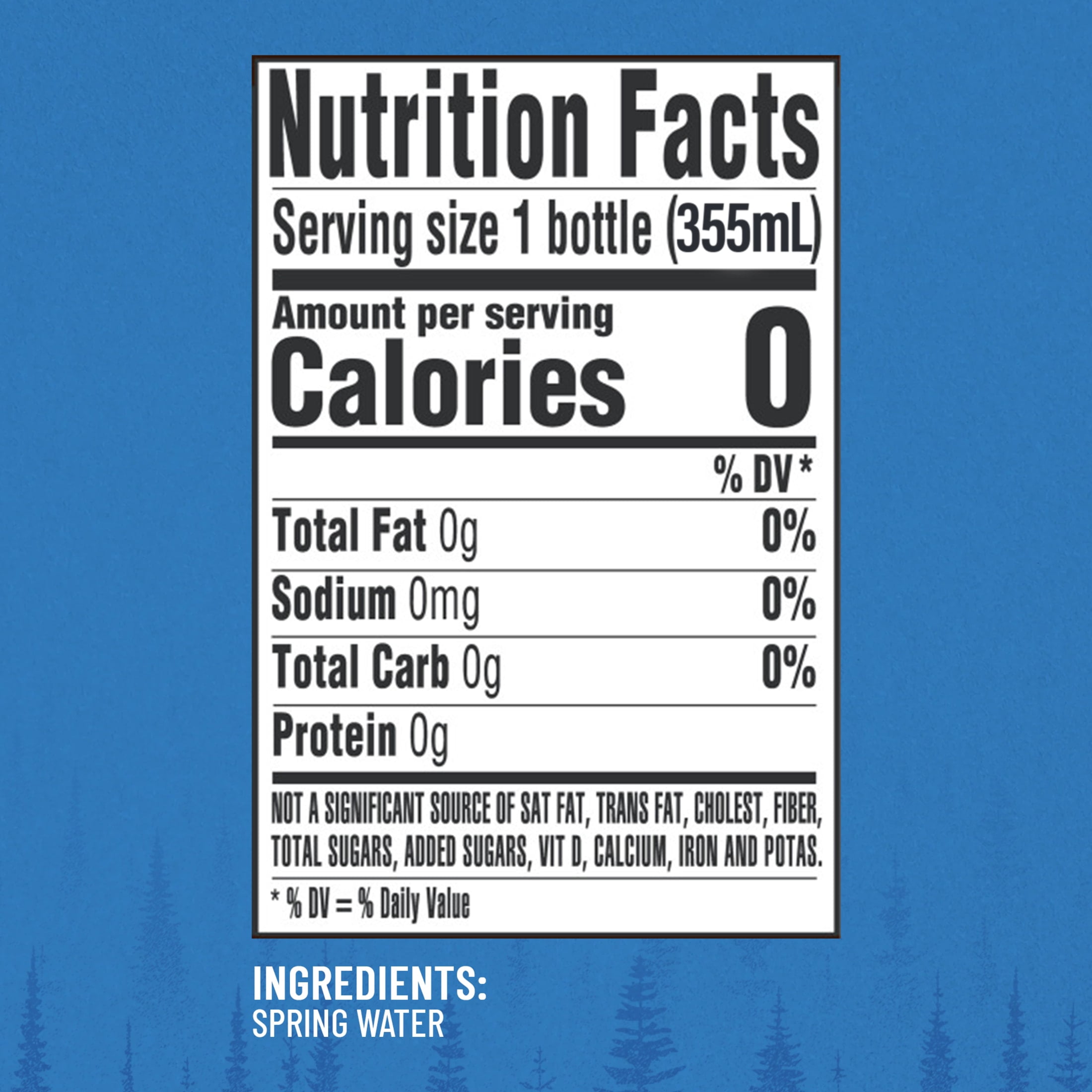 Deer Park Spring Water, 12 fl oz, 12-pack Plastic Bottles