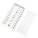 thumbnail image 2 of Tablero de lista de verificación para niños, bricolaje, arreglo razonable, lista de tareas portátil con papel extraíble para el hogar, 20 hojas de cartulina de repuesto, 2 of 13