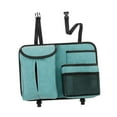 thumbnail image 3 of Organizador para asiento trasero de coche, bolsa de almacenamiento colgante, correa ajustable, soporte para botella de agua Azul, 3 of 9
