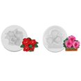 thumbnail image 5 of Molde de silicona tridimensional 3d Diy Fondant Mold (flor de rosa) Afortunado Sencillez, 5 of 5