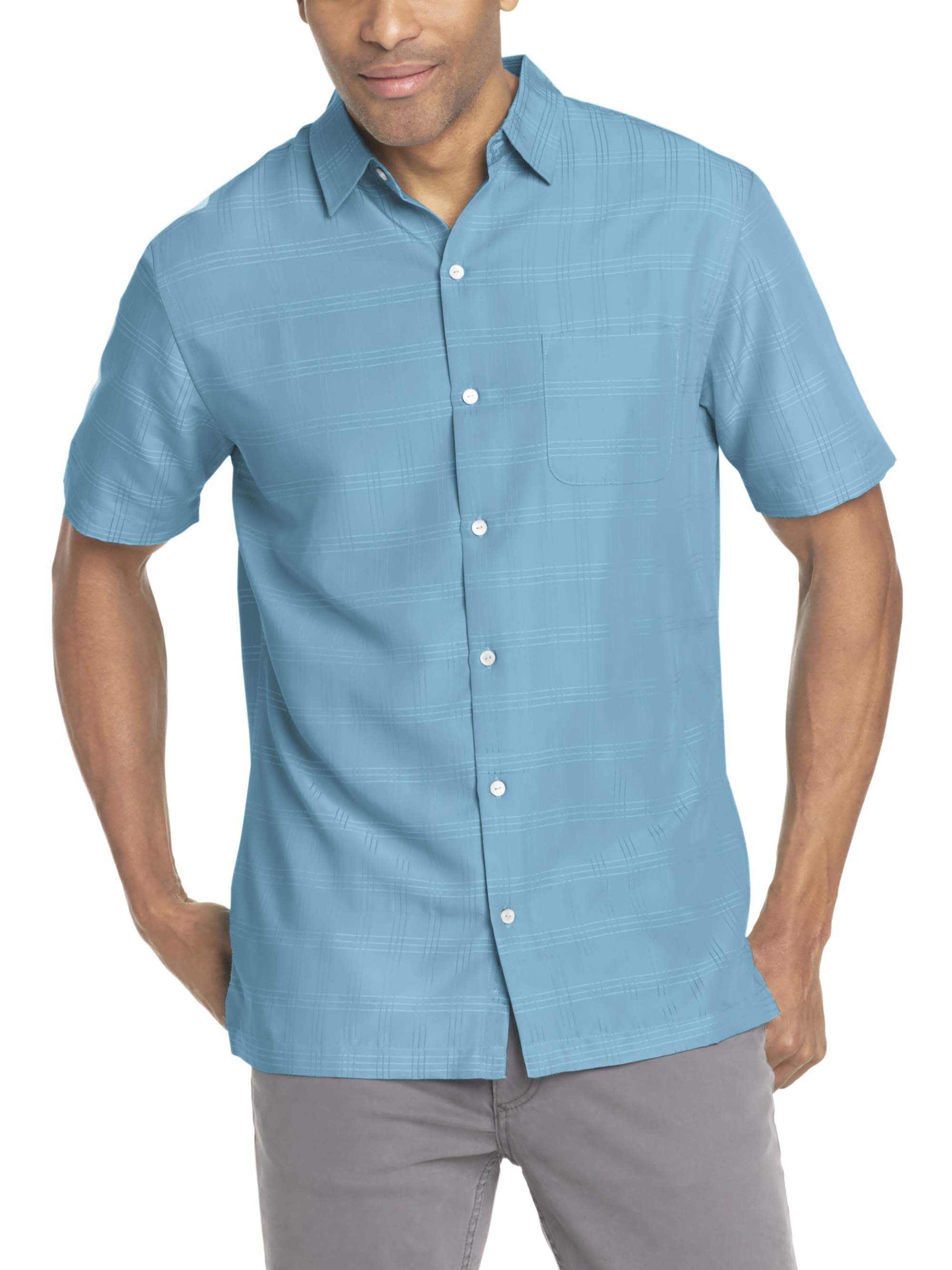 big and tall short sleeve button up shirts