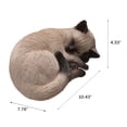thumbnail image 4 of Sleeping Siamese Cat Statue, 4 of 6