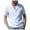 White, variant on KIHOUT Men's Home Vintage Linen Shirts Clearance Pure Solid Color Button V-neck Daily Work Blouses