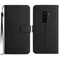 thumbnail image 2 of For Samsung S9 Plus Wallet Case with RFID Blocking Card Slots Holder Premium PU Leather Magnetic Kickstand Shockproof Wrist Strap Removable Flip Protective Cover For Samsung Galaxy S9 Plus, Black, 2 of 9