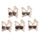 thumbnail image 1 of 10 colgantes de mariposa de aleación de esmalte con lentejuelas brillantes., 1 of 2