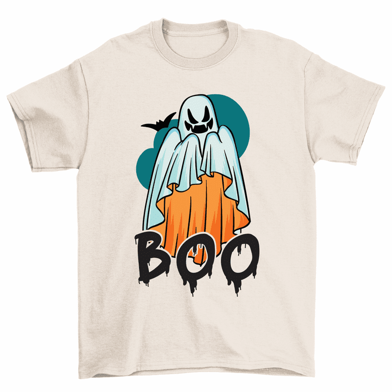 Spooky Ghost Spirit Halloween T-Shirt Men Women Walmart.com
