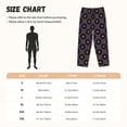 thumbnail image 3 of Fotbe Vinyl Records Musical Notes Pantalones de Pijama para Mujer, Pantalones de Dormir, Pantalones Pj con Cordón y Bolsillos-3X-Large, 3 of 6