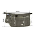 thumbnail image 6 of HUONA Half Apron Skirt Apron Canvas Apron Pocket Beauty Half length Apron Artisan Electrician Apron Wear Resistant Buckle Apron Dirty Proof Industrial Garden Tools Storage Blue, 6 of 9
