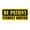 Yellow, variant on Be Patient Student Driver Bumper Magnet by DCM Solutions (Orange, 9.25" W x 4.25" H)