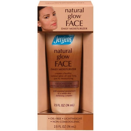 Kao Jergens Natural Glow Face Daily Moisturizer, 2.5 oz