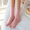 thumbnail image 3 of Calcetines con chancletas Calcetines con punta Calcetines de mujer Suministros Calcetines de tubo medio transpirables Calcetines suaves y elegantes Rosa Salvador Calcetines con chanclas, 3 of 10