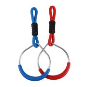 WonkaWoo 619629044687 Ninja Warrior Obstacle Course Rope Set for Kids 42 ft. Line with Swing