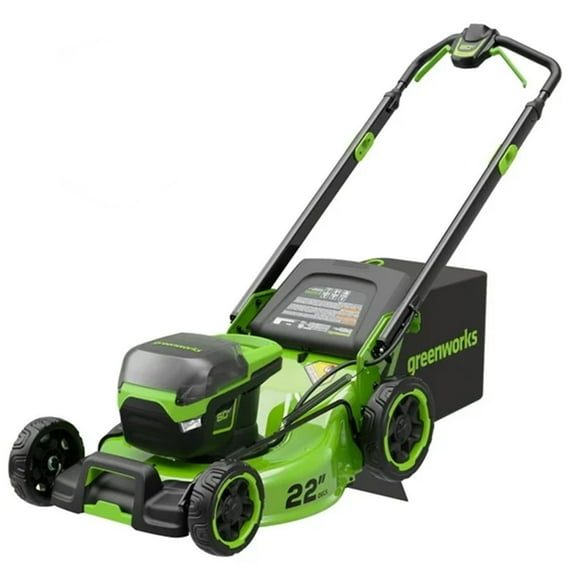 Restored Greenworks 60V 22" Brushless Battery 4-in-1 System Push Lawn Mower, Tool Only (Refurbished)