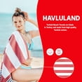 thumbnail image 4 of Juego de toallas de playa HAVLULAND, 100% algodón orgánico turco, 6 unidades, 4 of 9
