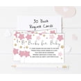 thumbnail image 4 of Inkdotpot 30Gender Reveal Twinkle Twinkle Little Star Baby Shower Book Request Cards Bring A Book Instead Of A Card Baby Shower Invitations Inserts Games, 4 of 6