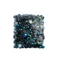 thumbnail image 4 of John Bead 500-Piece 10mm (SS45) | Black AB Acrylic Round Flat Back Rhinestones, 4 of 5