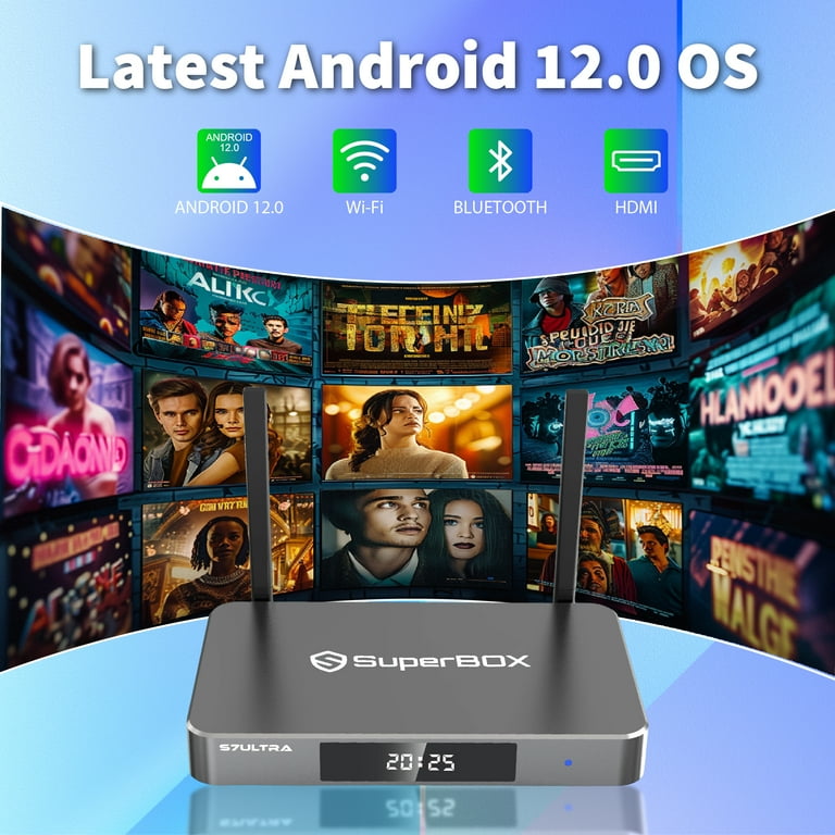 2026 Latest Superbox S7 Ultra Fully Loaded,4G+128G+64G ROM for