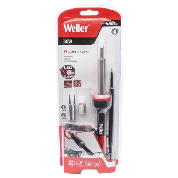 Kit de soldador Weller Corded WLIRK6012A 60 W 120 V, 1 paquete