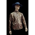 thumbnail image 4 of Camisa Manga Larga Metálica Animal Print, 4 of 6