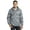 Grey, variant on Port Authority J320 Mens Brushstroke Print Insulated Jacket, Black - Extra Small