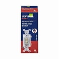 thumbnail image 2 of Leviton 3016725 20A Single Pole Toggle AC Quiet Switch, Ivory, 2 of 2