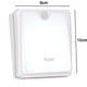 thumbnail image 2 of Lámpara LED con sensor de movimiento y batería, ajustable, para cama, dormitorio, luz nocturna (blanco cálido), 2 of 6