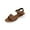 #298-Coffee, variant on Women's Plus Size Wedge Heel Sandals with Soft Cushioned Sole Adjustable Ankle Strap Non-Slip Traction for Casual Everyday Wear in Spring and Summer