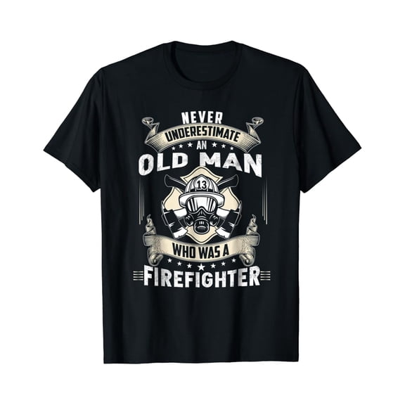 Sam Soft Retired Firefighter Gifts, Retired Firefighter T shirt Full Size S-5XL