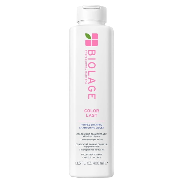 BIOLAGE ColorLast Purple Shampoo with Fig and Orchid for Neutralizing Brass & Yellow, 13.5 fl. oz.