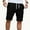 Black, variant on Cargo Shorts for Men Big and Tall,Men's Casual Shorts Elastic Waist Drawstring Shorts Lightweight Regular Fit Beach