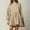 F-48Khaki, variant on ZHOGXU Women's Oversized Sweatshirt Dress Long Sleeve Round Neck Color Block Fashion Comfortable Mini Dresses For Casual Daily Wear,Black,L
