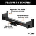 thumbnail image 2 of CURT Universal Weld-On Trailer Hitch & Towing Parts & Sets 2000 LBS Towing Capacity, 2 of 5