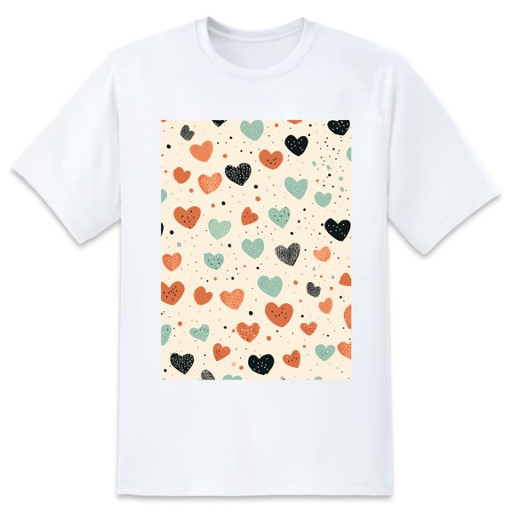 Basic Oversize Tees For WomenStar Loose Boyfriend Shirts Casual Blouse round neck