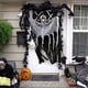 thumbnail image 1 of Decoraciones de Halloween, adornos de Halloween, regalos de Halloween, bricolaje, esqueleto espeluznante de Halloween colgante, fantasma, terror, muerte, accesorios, decoración de puerta de fiesta, di, 1 of 6