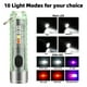 thumbnail image 4 of Mini linterna LED ajustable con llavero y luz, 4 of 6