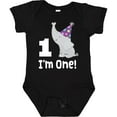 thumbnail image 3 of Inktastic Babys 1st Birthday Elephant Zoo Animal Boys or Girls Baby Bodysuit, 3 of 5