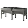 thumbnail image 1 of VegTrug Classic 1.8m Raised Garden Bed Planter - Grey, 1 of 5