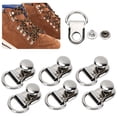 thumbnail image 5 of Eyelet Buckle Rivet100 Sets Shoelace Hook Brass Shoelace Hook Shoelace Hook High-End Performance, 5 of 5