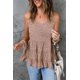 thumbnail image 4 of ABPHQTO Camiseta de tirantes de mujer rosa amapola con lunares, 4 of 5