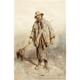 thumbnail image 2 of Paul Gavarni 17x24 Gold Ornate Framed and Double Matted Museum Art Print Titled - I was Married to Saint-Leu (circa 1861-1862), 2 of 4